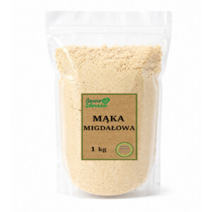 MĄKA MIGDAŁOWA 1kg Migdały Mielone Naturalna BAZAR ZDROWIA + GRATIS