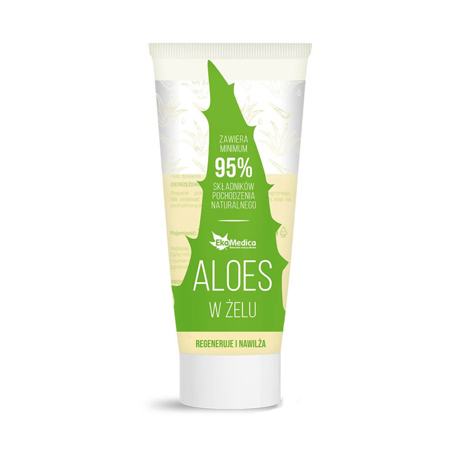 ALOES w ELU 200ml 95% wielofunkcyjny EKAMEDICA + GRATIS - Bazar Zdrowia